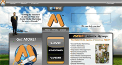 Desktop Screenshot of moremediagroup.com